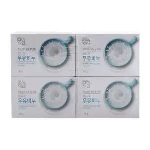 무궁화 세안비누 우유비누 90g 4입 (WEB42E4)