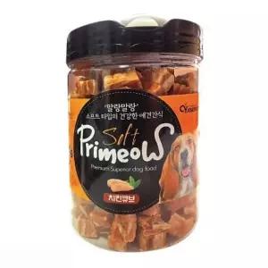프리미요 소프트 통간식 200g 4통 1타 치킨큐브 반려견간식 애완견간식 (WACEA6D)