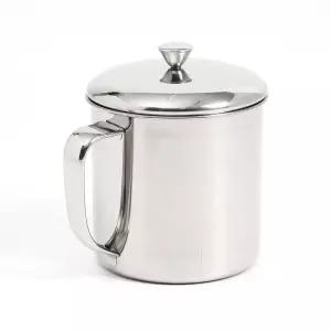 스텐 뚜껑 캠핑컵 900ml 백패킹 경량 캠핑 캠프