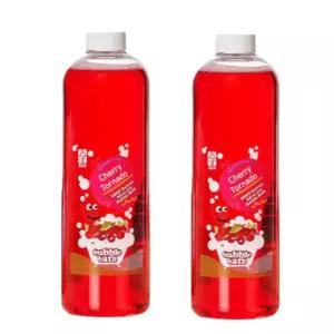 숲바른 아기 입욕제 거품목욕 체리향 1000ml x 2개