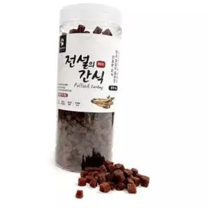전설의간식 황태 져키 1kg 강아지 노즈워크 간식