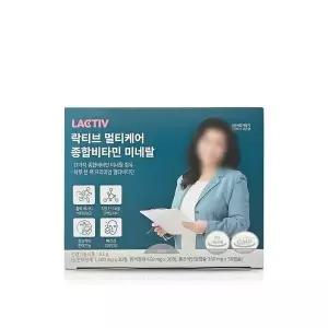 [셀러허브][락티브] 멀티케어 종합비타민 미네랄 2100mg x 30포 (S49524070)