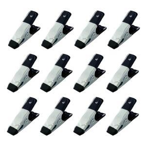 ZCLGOOD 12PCS 개구부 스프링 클램프 4인치 소형 미니 클립 금속 목공 2인치