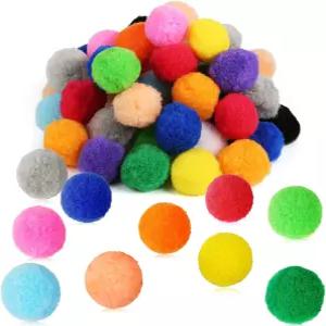 Plieay 60pcs 15가지 색상 2인치 매우 큰 모둠 폼 예술 및 공예품 DIY 창의적 공예 장식용