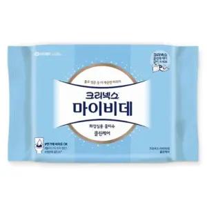 크리넥스 마이비데 물티슈 리필 46매 리필형 다용도 가정용 뚜껑 뽑아쓰는 일회용 청소 휴대용
