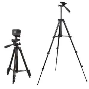 핸드폰 액션캠 카메라 블랙 삼각대 SJ4000 SJ9000 고프로 호환 (W4AF38D)