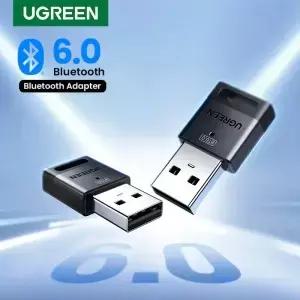 UGREEN USB 블루투스 어댑터 PC Windows 11/10/8.1용 6.0 동글 키보드/마우스용 수신기 및 송신기