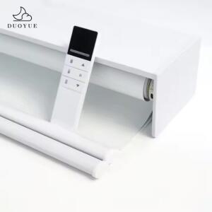 자동 리모컨 주야간 전동 이중 레이어 롤러 블라인드, Windows용