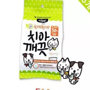 반려 애견 특수 그물망 구조 치아깨끗 시트 30매 x16