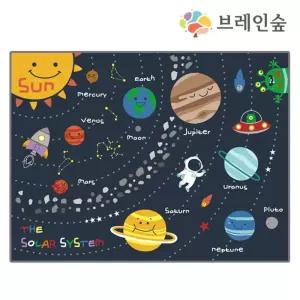 놀이방 교육소품 보들보들 우주행성 매트 선물추천 신생아용품 자극놀이