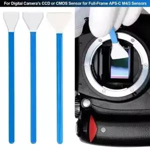 풀 프레임 APSC M4/3 센서 청소용 디지털 카메라의 CCD 또는 CMOS 센서용 5개/대 면봉 키트