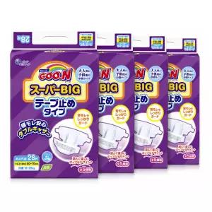 군 기저귀 슈퍼빅 밴드 28P x 4팩