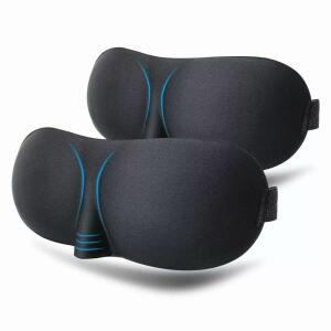 남녀용 3D 수면 장거리 차단용 압력 비행기 비행 마스크 위한 제로 여행을 마스크 도로