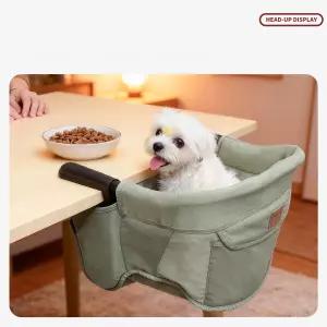 알찬 바구니 강아지식탁의자 식탁 반려견 애견 펫체어