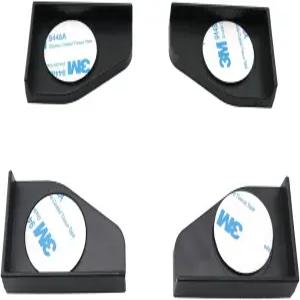 ZYAMY 4PCS 어항 코너 프로텍터 수족관 유리 플라스틱 커버 충격 방지 미끄럼 패드 가정용 장식용 가구
