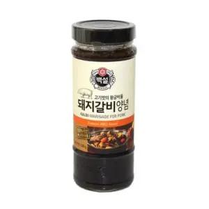 백설 씨제이 돼지갈비양념 500G