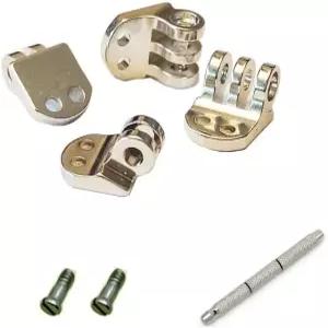 안경 힌지 교체 5.0mm 3+2 플라스틱 프레임 선글라스 나무 유리 수리 키트 나사 및 드라이버