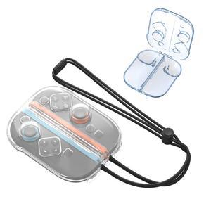 조이콘충전독 스위치 2 투명 보관 케이스 JOYCONS 보호 방진 핸들