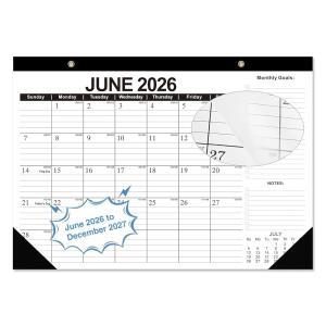 2026-2027 탁상용 달력, 19개월 탁상용 달력 2026년 6월 - 2027년 12월, 17인치 12인치 탁상용 달력, 모서리 보호대, 홈 오피스용 두꺼운 종이