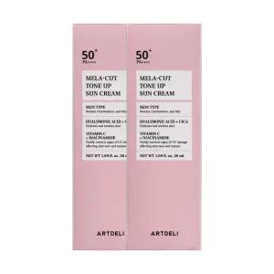 아트델리 멜라컷 톤업 선크림 50ml 2개 / JJ몰