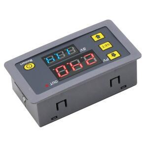 디지털 타임 딜레이 릴레이, 듀얼 LED 디스플레이, 사이클 타이머 제어 스위치, 조절식 타이밍 AC 110V, 2