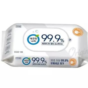 소독물티슈 깨끗한나라 클린손소독티슈 SWT-ANT0033A 10매50개