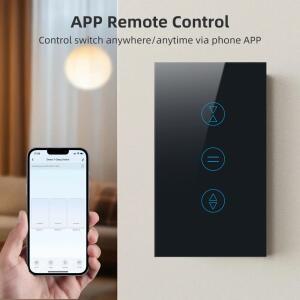 Tuya 스마트 ZigBee 터치 커튼 스위치 롤러 셔터 용 블라인드 전기 창 모터 지원 Alexa Google Home