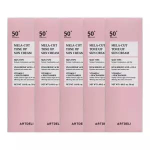 아트델리 멜라컷 톤업 선크림 50ml 5개 / JJ몰
