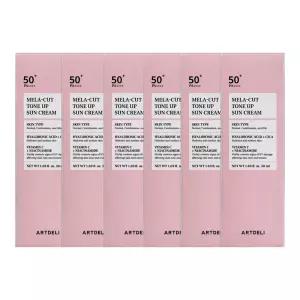 아트델리 멜라컷 톤업 선크림 50ml 6개 / JJ몰