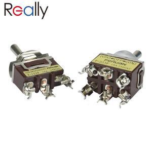 정말 F-123/223F 구리 피트 헤비 듀티 순간 로커 토글 스위치 16A 250V 20A (ON)/Off/(ON) 3/6Pin 3Positi
