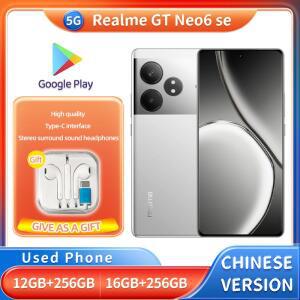 리얼미 GT 네오6 SE 5G 256GB 롬 언락 6.78인치 2780x1264px 5500mAh 중고폰