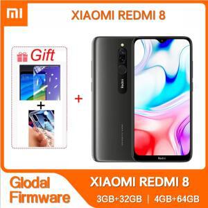 기존 Xiaomi Redmi 8 4GB 64GB 스마트폰 4700 mAh 듀얼 SIM 6.22'' 12MP+2MP+8MP Snapdragon 439 Octa-Core