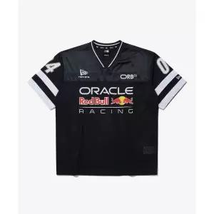 매장정품 NEW ERA 오라클 레드불 레이싱 메쉬 티셔츠 네이비