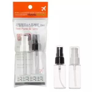 [룽스_64]펌프+(30mL)공병 휴대용 공병 리필용기