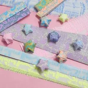 [룽스_64]색종이 별종이 야광 예쁜별종이 반짝이 30매