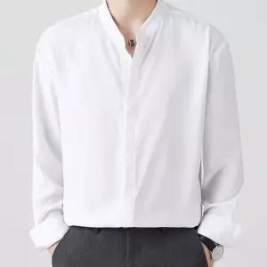[룽스_64]스타일 남자 차이나카라 남자봄셔츠 긴팔 셔츠