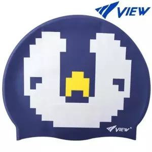 뷰 VIEW 캐릭터 실리콘 수모 J510435 수영복모자 운동 (49932043)