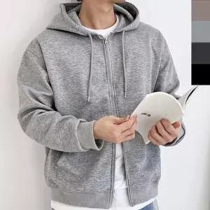 [룽스_64]오버핏 간절기 투웨이 커플 후드 집업 커플룩 1P
