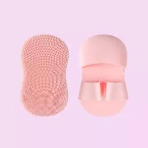 [룽스_65]세안 세척 클렌징 브러쉬 모공세안코칫솔 핑크