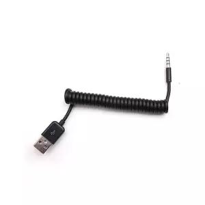 [룽스_65]스테레오 케이블 Short USB A to ST 2.0 3.5mm