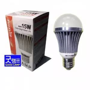 [룽스_65]LED전구 15W 벌브 욕실 전구다마 주방 거실등