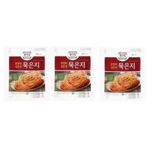 [종가집] 종가 묵은지 400g(파우치)x3 맛있는 간편식 한국식품