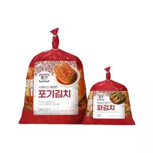 [종가집] 종가 포기김치 5kg+파김치 900g맛있는 간편식 한국식품