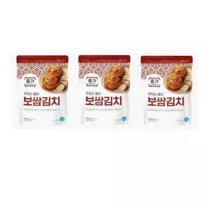 [종가집] 종가 보쌈김치400gx3 맛있는 간편식 한국식품