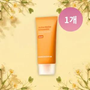 성분에디터 액티브 마린아스타잔틴 기미 톤업 선크림 SPF50+ PA++++, 50ml 1개