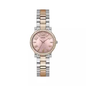 게스 GUESS 공식 로즈골드 핑크 폰 GW0686L4 여성시계 475443