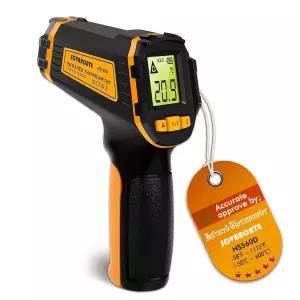 조리 음식 피자 오븐 그릴 엔진 그리들 실내 HVAC 냉장고 도구용 적외선 온도계 디지털 58°F 2°F 50°C