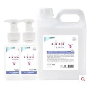 이공베이비파우더향4L+500mlx2대용량리필거품형물비누 (WAEA905)
