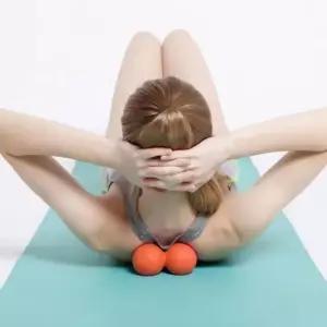 고품질 릴렉션 라크로스볼 싱글 셀프 마사지공 지압 안마볼 싱글마사지볼 (W844CAA)