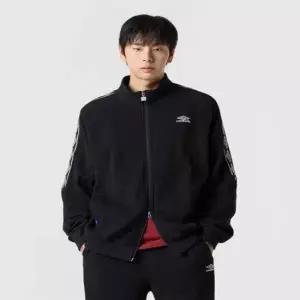 엄브로 UR124CFT11 BLK0 밀리터리룩 야상 컬러블럭 와플 트랙 자켓 블랙 11 5838503